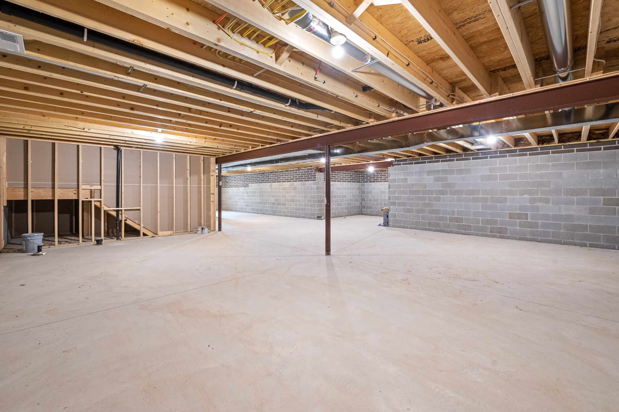Watson Custom Home Basement