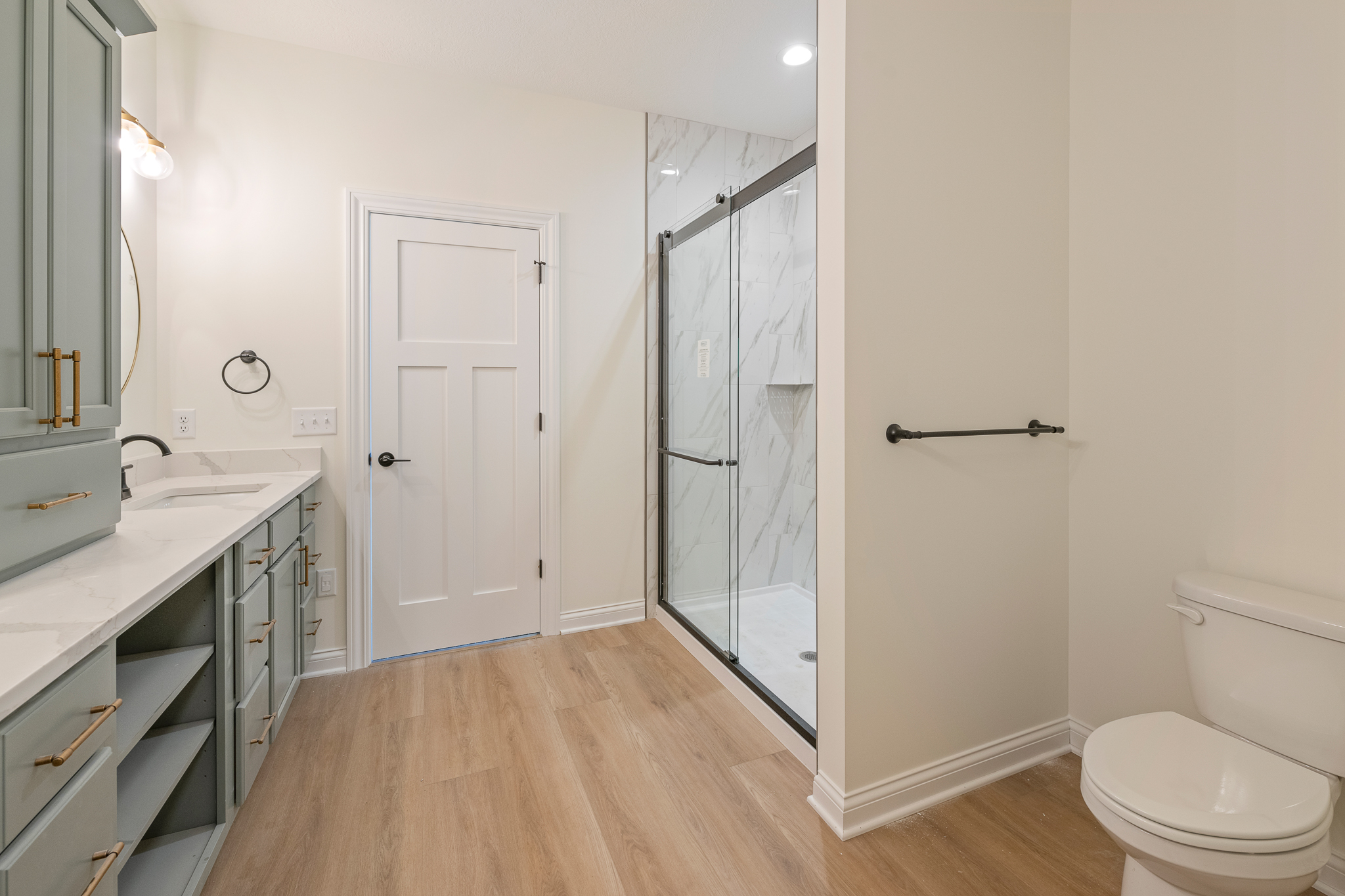 Watson Custom Home Master Shower
