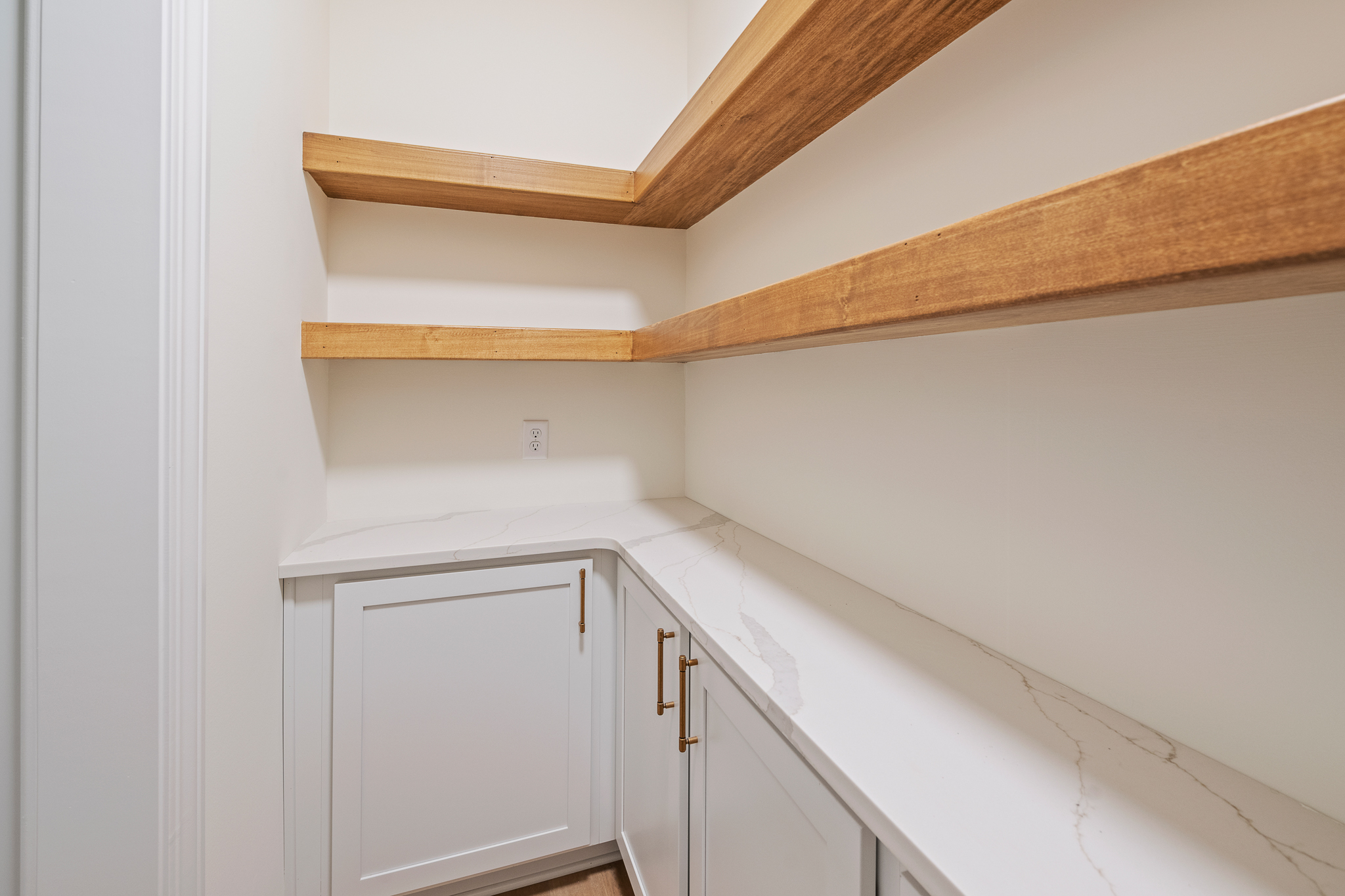 Watson Custom Home Hidden Pantry Interior