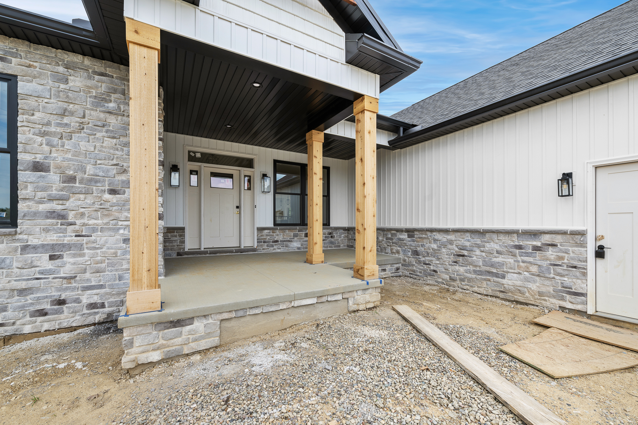 Watson Custom Home Back Patio