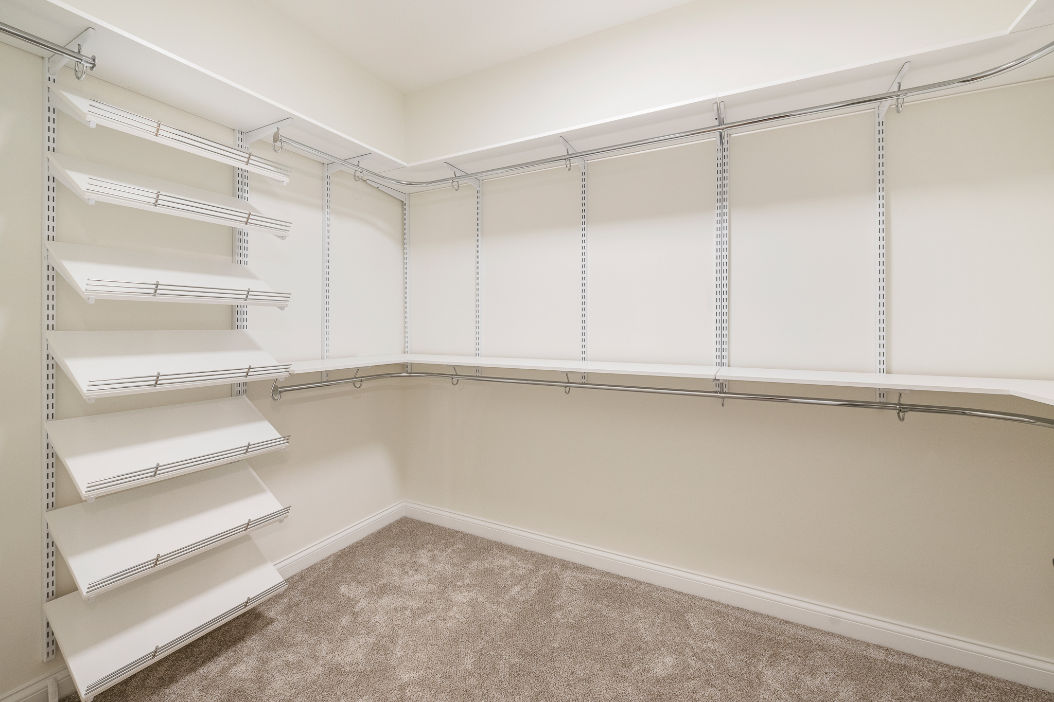 Watson Custom Home Master Closet
