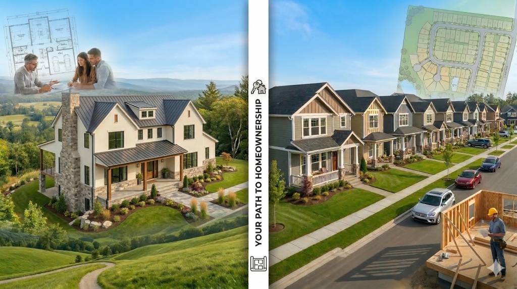 Custom Home vs Production Home: What’s the Difference?